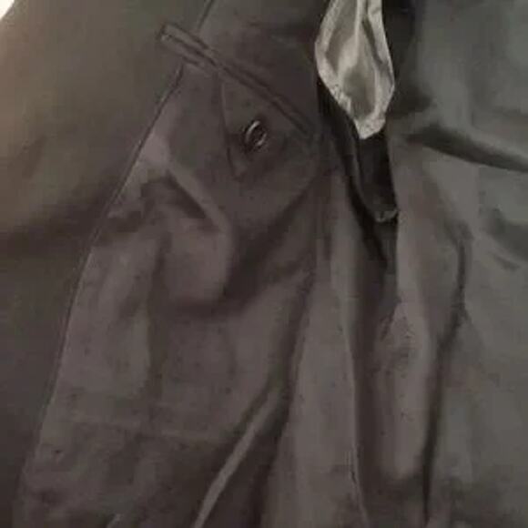 BRAND NEW! Men's Standard Fit 2 Button Suit Jacket - BLACK - Goodfellow & Co 34L - Picture 9 of 10